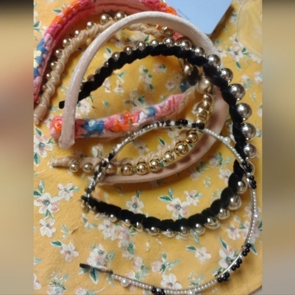 5 NWT NWOT Headbands - Picture 1 of 13